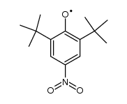 4-Nitro-2,6-di-tert-butyl-phenoxyl结构式