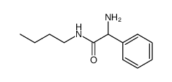 α-Phenylglycin-N-n-butylamid结构式