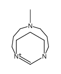 5-methyl-1,5-diaza-9-azoniabicyclo[7.3.1]tridec-9(13)-ene Structure