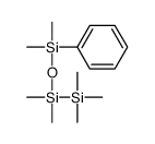 [dimethyl(phenyl)silyl]oxy-dimethyl-trimethylsilylsilane Structure