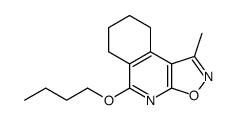 5-butoxy-1-methyl-6,7,8,9-tetrahydro-[1,2]oxazolo[5,4-c]isoquinoline Structure