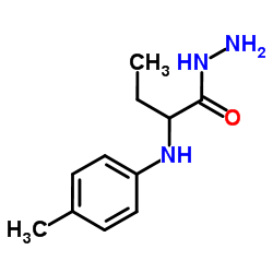 2-[(4-Methylphenyl)amino]butanehydrazide图片