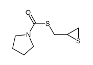 S-(thiiran-2-ylmethyl) pyrrolidine-1-carbothioate Structure