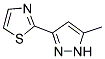 2-(5-METHYL-1H-PYRAZOL-3-YL)-1,3-THIAZOLE Structure