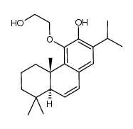 (4bS,8aS)-4-(2-hydroxyethoxy)-2-isopropyl-4b,8,8-trimethyl-4b,5,6,7,8,8a-hexahydrophenanthren-3-ol Structure