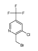 2-(Bromomethyl)-3-chloro-5-(trifluoromethyl)pyridine Structure