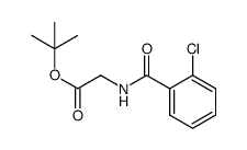 tert-butyl (2-chlorobenzoyl)glycinate Structure