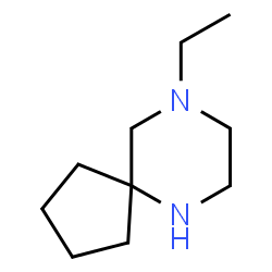 9-Ethyl-6,9-diazaspiro[4.5]decane Structure