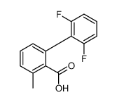 2-(2,6-difluorophenyl)-6-methylbenzoic acid结构式