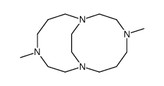 4,11-dimethyl-1,4,8,11-tetraaza-bicyclo[6.6.2]hexadecane Structure