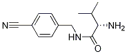 (S)-2-AMino-N-(4-cyano-benzyl)-3-Methyl-butyraMide结构式