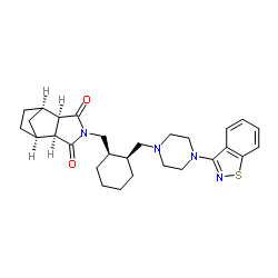 cis-endo-lurasidone HCl structure