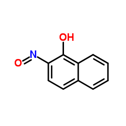 2-Nitroso-1-naphthol Structure