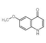 6-甲氧基喹啉-4-星空app结构式