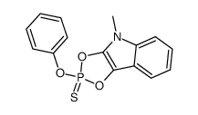 2-phenoxy-4,5-N-methylisatin-2-thioxo-P-1,3,2-dioxaphosphole结构式