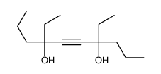 4,7-diethyldec-5-yne-4,7-diol结构式