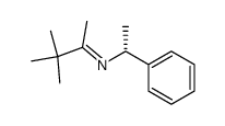 (R)-α-methyl-N-(1,2,2-trimethylpropylidene)benzenemethanamine结构式