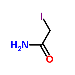 碘代乙酰胺 结构式