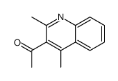 1-(2,4-dimethylquinolin-3-yl)ethanone structure