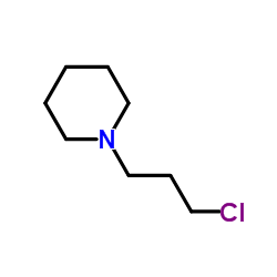 1-(3-chloropropyl)piperidine Structure