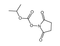 carbonic acid 2,5-dioxo-pyrrolidin-1-yl ester isopropyl ester结构式