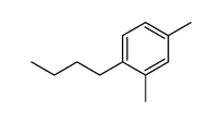 1-butyl-2,4-dimethyl-benzene结构式