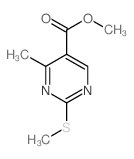 METHYL 4-METHYL-2-(METHYLSULFANYL)-5-PYRIMIDINECARBOXYLATE picture