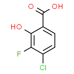 4-Chloro-3-fluoro-2-hydroxybenzoic acid图片