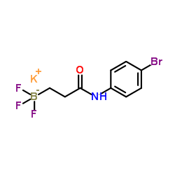 Potassium (3-((4-bromophenyl)amino) -3-oxopropyl)trifluoroborate picture