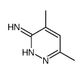 4,6-Dimethylpyridazin-3-amine Structure