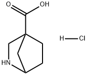 2-Azabicyclo[2.2.1]heptane-4-carboxylic acid, hydrochloride (1:1)图片