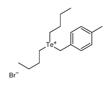 dibutyl-[(4-methylphenyl)methyl]tellanium,bromide结构式