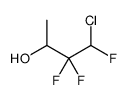 4-chloro-3,3,4-trifluorobutan-2-ol结构式