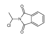 2-(1-chloroethyl)isoindole-1,3-dione Structure