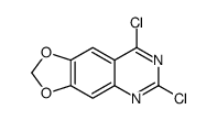 6,8-DICHLORO[1,3]DIOXOLO[4,5-G]QUINAZOLINE Structure