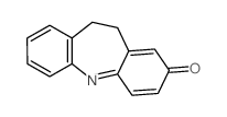 5,6-dihydrobenzo[b][1]benzazepin-3-one Structure