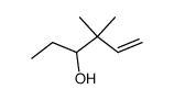 (+/-)-4,4-dimethylhex-5-en-3-ol Structure