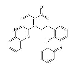 1,1'-Ethylenebis(2-nitrophenazine) structure