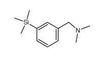 (3-Trimethylsilyl-benzyl)-dimethylamin结构式