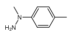 N-methyl-N-(p-methylphenyl)hydrazine Structure