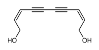 (2Z,8Z)-2,8-Decadiene-4,6-diyne-1,10-diol结构式