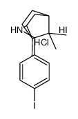 (4-iodophenyl)methyl-(4,7,7-trimethyl-3-bicyclo[2.2.1]heptanyl)azanium,chloride,hydroiodide Structure