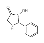 4-Imidazolidinone,3-hydroxy-2-phenyl- Structure