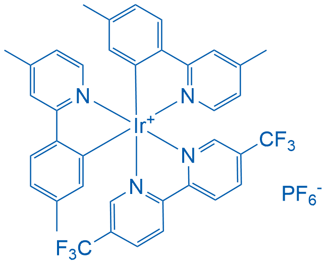 (Ir[甲基(甲基)ppy]2(5,5'-dCF3bpy))PF6图片