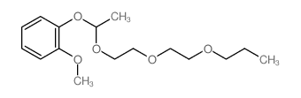 Benzene,1-methoxy-2-[1-[2-(2-propoxyethoxy)ethoxy]ethoxy]-结构式