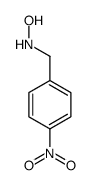 Benzenemethanamine,N-hydroxy-4-nitro-结构式