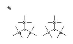 bis[tris(trimethylsilyl)methyl]mercury结构式