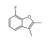 Benzofuran,7-fluoro-2,3-dimethyl- picture