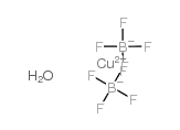 COPPER(II) TETRAFLUOROBORATE HYDRATE Structure