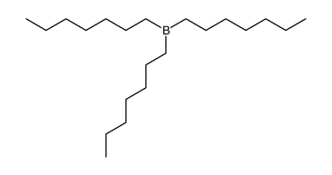 tri-n-heptylborane结构式